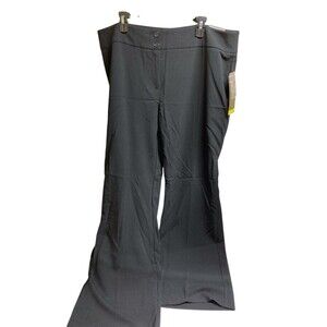 style and co 18w flare black dress pants